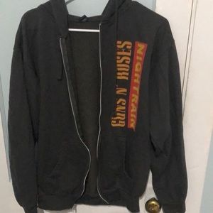 Guns N’ Roses Nightrain Zip up hoodie